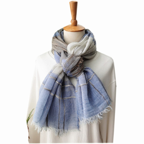Morandi color autumn and winter new wool scarf women's thin solid color scarf cross-border color matching shawl universal for men