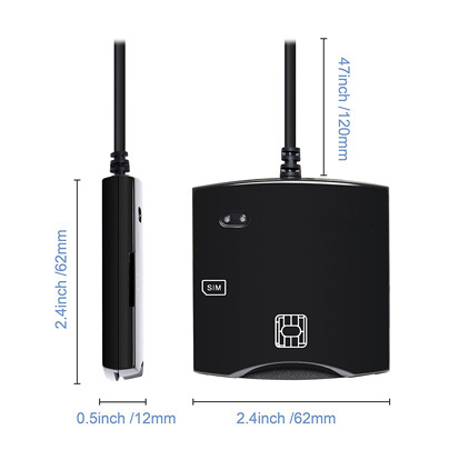 SIM卡移动联通电信标准远程写卡器N68 smart card reader