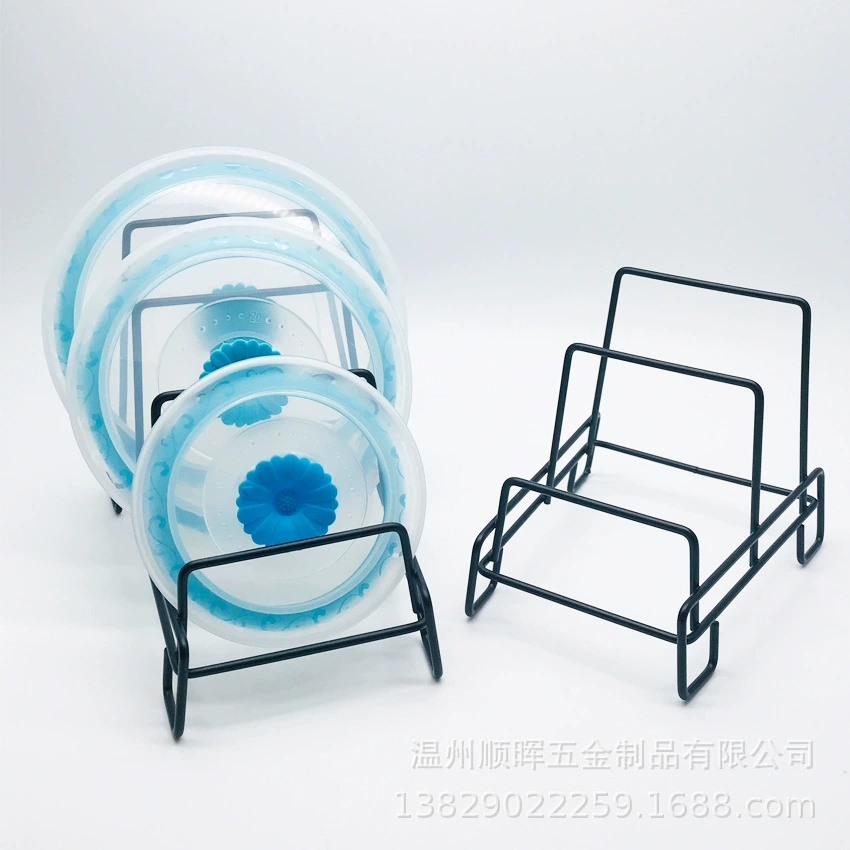 Бытовая простая многослойная раковина, чаша для слива посуды, корзина, витрина, кухонная сливная стойка, железная стойка для хранения посуды