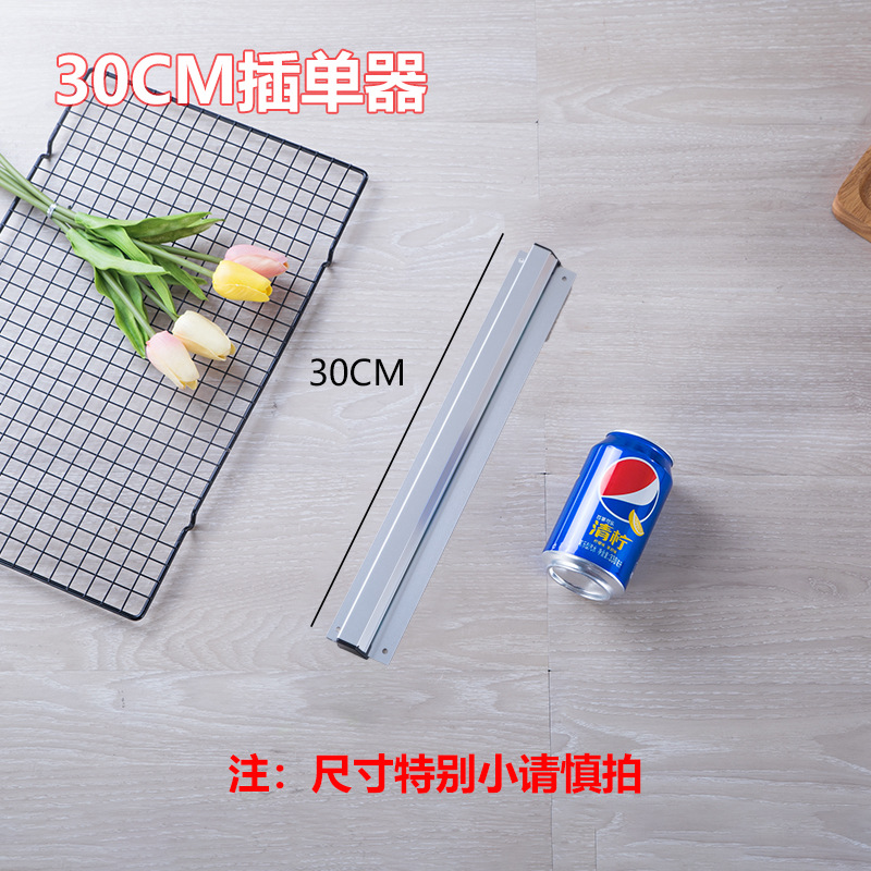 Titular de pedido engrosado titular de menú de cocina titular de documentos leche tienda de té hotel restaurante colgante orden tira para llevar titular de boleto pequeño