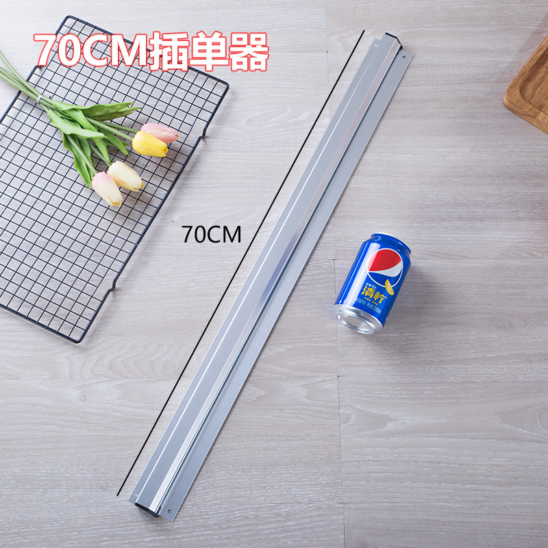 Titular de pedido engrosado titular de menú de cocina titular de documentos leche tienda de té hotel restaurante colgante orden tira para llevar titular de boleto pequeño