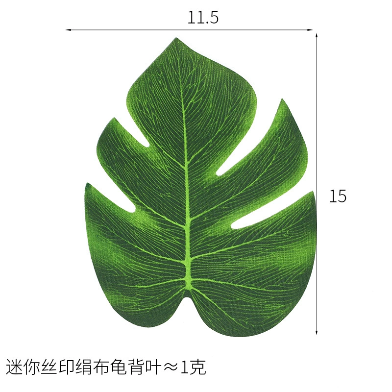 Simulation Leaf Home Decoration Green Plant Wedding Pot Plant Simulation Plant Wall Indoor Accessories Placemat Simulation Turtle Back Leaf