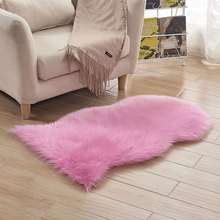 跨境热销欧式简约仿羊毛沙发垫家用客厅加厚长毛绒地毯地垫飘窗垫