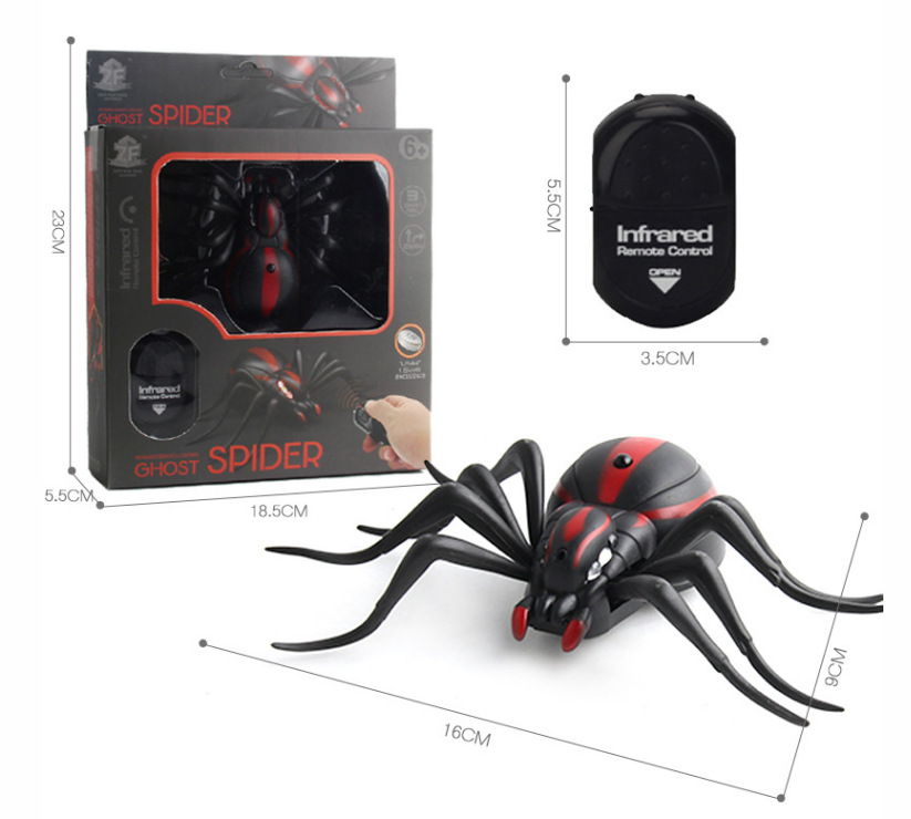 Transfronterizo DE LOS NIÑOS eléctrico inalámbrico de control remoto de simulación ciempiés escorpión escarabajo araña parodia animal modelo de juguete