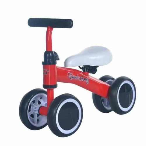 Kids Balance Bike Gift Scooter Learning Walker for 1-3 Year Olds Baby Scooter Four-Wheel Balance Bike Walking Trainer