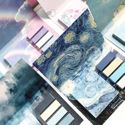 Creative Combination Post-it Note Set Cute Girly Heart Note N Times Post-It Note Pad Can Paste 325 Sheets