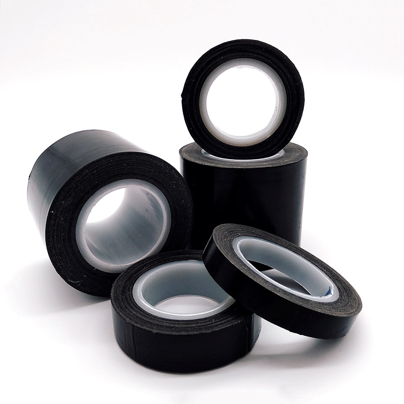 黑色铁氟龙高温绝缘胶布电线胶布 特氟龙耐热隔热高温胶带0.18厚