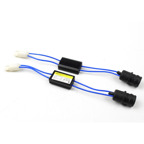 Cross-border explosions t10 canbus led decoder W16W resistance line release fault code t15 rubber head