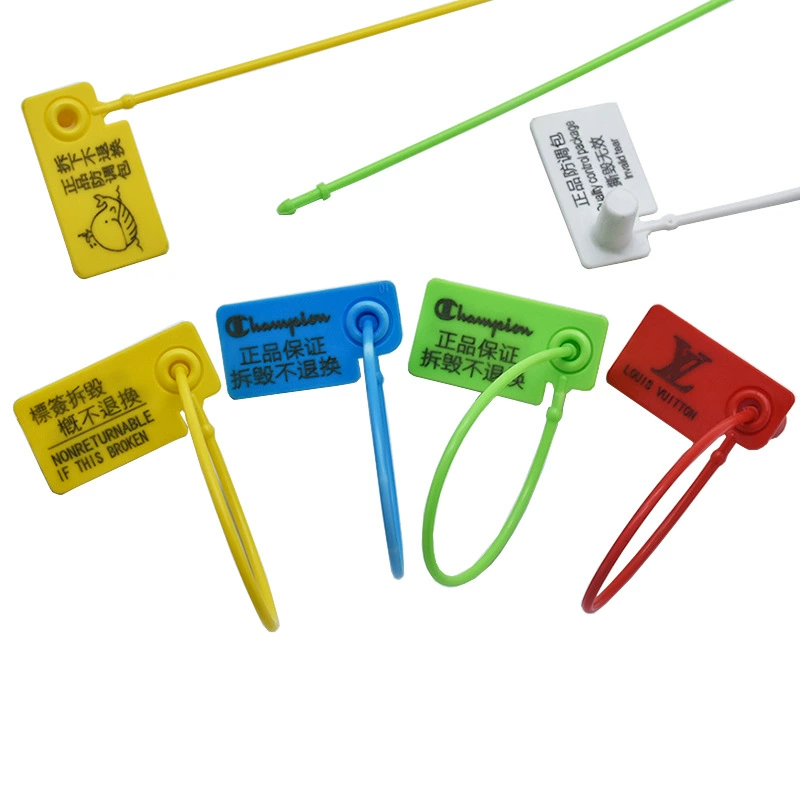 Сумка для одежды и обуви Защита от подделок, защита от регулировки, Пряжка для сумки, защита от разборки, защита от кражи, защита от возврата, одноразовая пластиковая пломба, бирка для галстука, пряжка