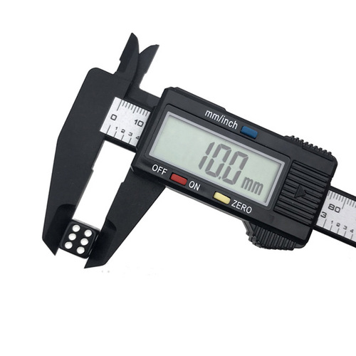 10MM square corner black background white dot dice smart puzzle dice flat model design dice