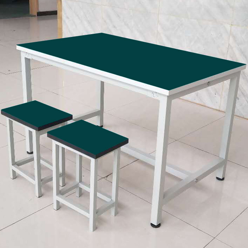 ♔厂家防静电钳工台重型工作台带挂板式维修工作台桌尺寸可定 制