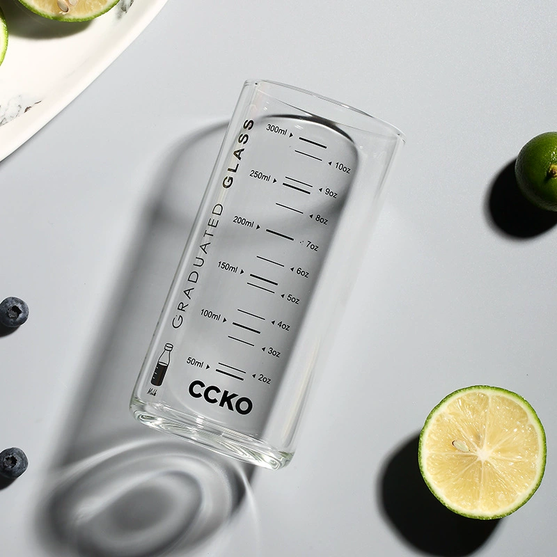 Мерный стакан (CCKO CK9651) 330 мл из боросиликатного стекла с градуировкой