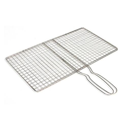 Wholesale grilled fish clips stainless steel barbecue clips vegetable clips barbecue clips stainless steel mesh barbecue mesh non-magnetic thickened mesh