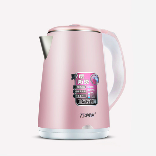 Electric kettle, quick kettle, double-layer food-grade stainless steel liner electric kettle, event gifts, cross-border