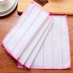 5-layer thickened dishwashing cloth, non-oil absorbent, large cotton scrubbing cloth, Yiwu manufacturer wholesale