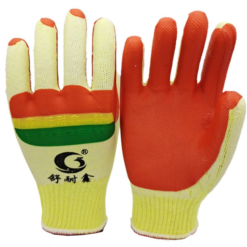 舒耐鑫加厚防护手套工地搬运建筑劳保手套牛郎星同款批发