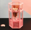 Brush, storage system, eyebrow pencil for manicure, table capacious cosmetic storage box, light luxury style