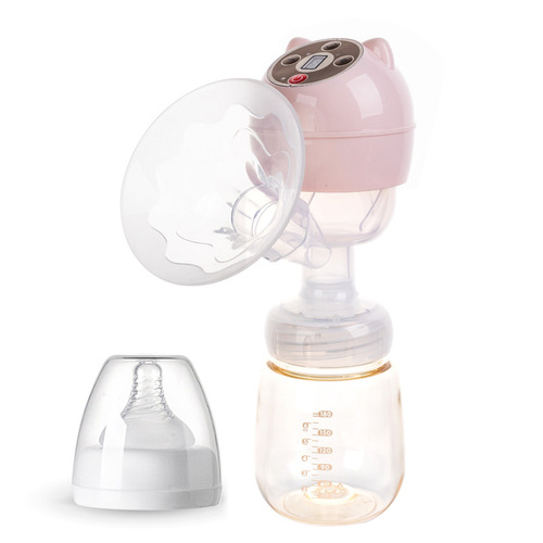 Integrated electric breast pump, large suction bottle, automatic portable breast pump, breast pump