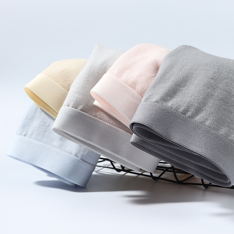 Ropa interior directa de fábrica de algodón puro de las mujeres antibacteriano transpirable niña simple japonés Mediados de cintura calzoncillos estudiantiles