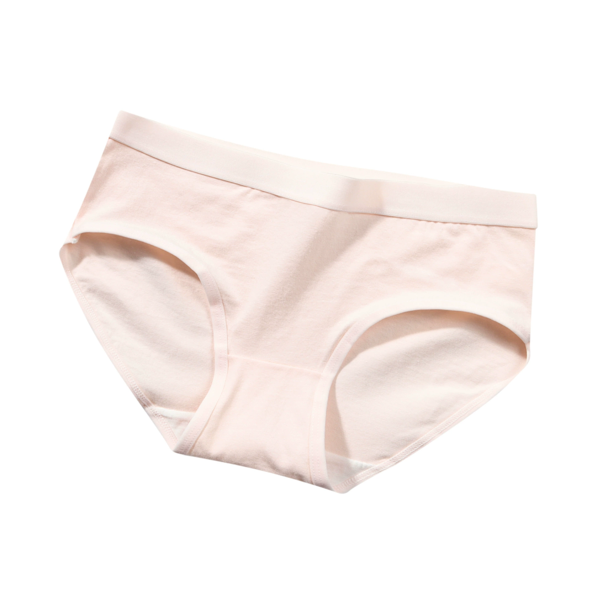 Women's Cotton Underwear Briefs, Breathable Elastic Mid & High Waist, Multi-Color M–XXL