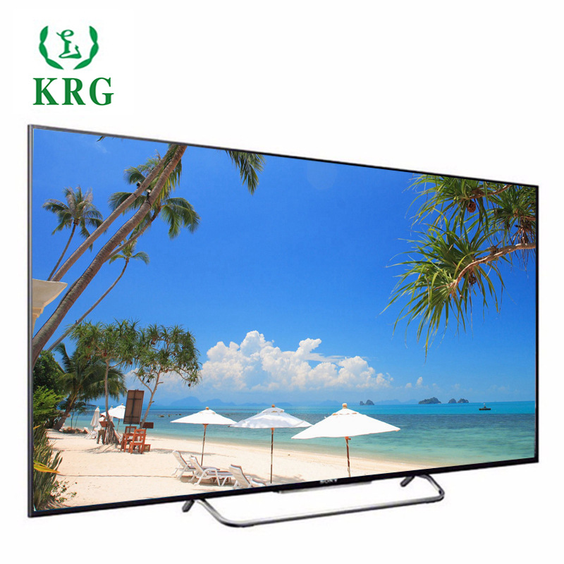 60 inch LCD TV 4K metal frame LED TV Android smart network wholesale price National Warranty