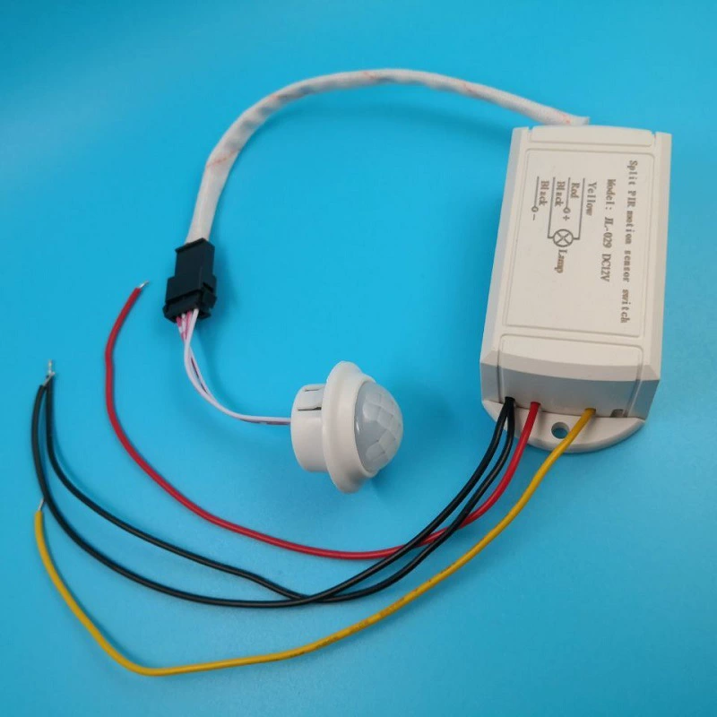 DC12V DC Сплит человеческого тела Инфракрасный индукционный выключатель светодиодный выключатель света Интеллектуальный производитель времени в наличии