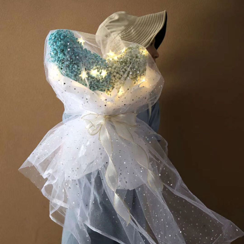 Nuevo especial en forma de la flor de la luna barro al por mayor Odyssey flor barro amor flor material de embalaje material