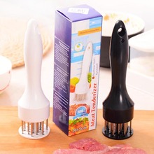 厨房不锈钢牛排锤松肉针家用嫩肉器扎孔断筋器敲打肉锤扣肉插肉针