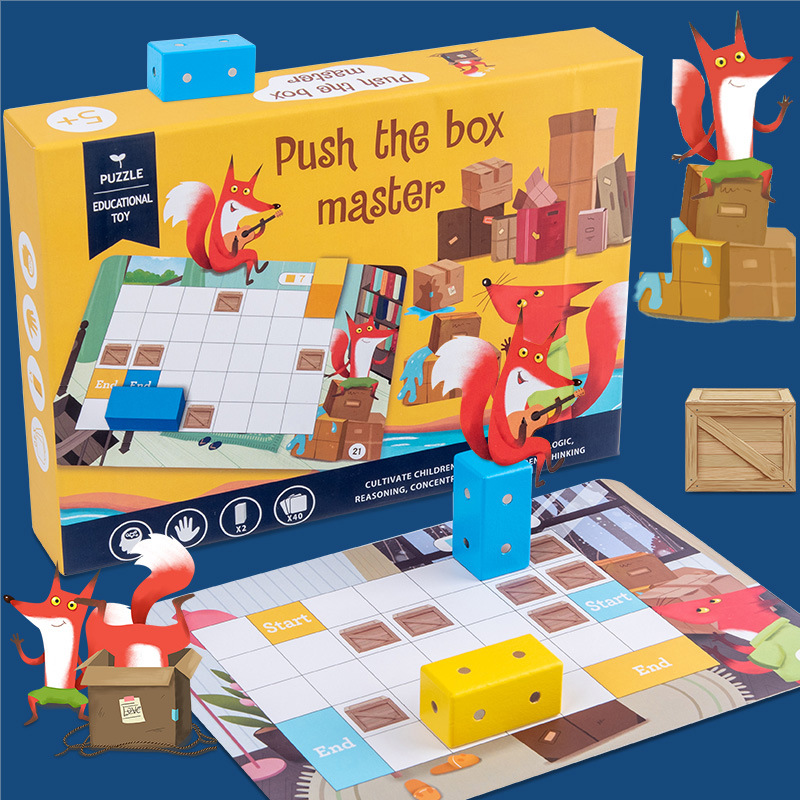 Entrenamiento de memoria de pensamiento espacial infantil emparejamiento puzzle