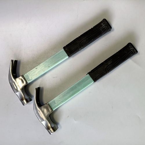 Supply of plastic-coated handle claw hammer, anti-slip handle, percussion hammer, woodworking hammer, rubber plastic handle, Linyi hardware tools