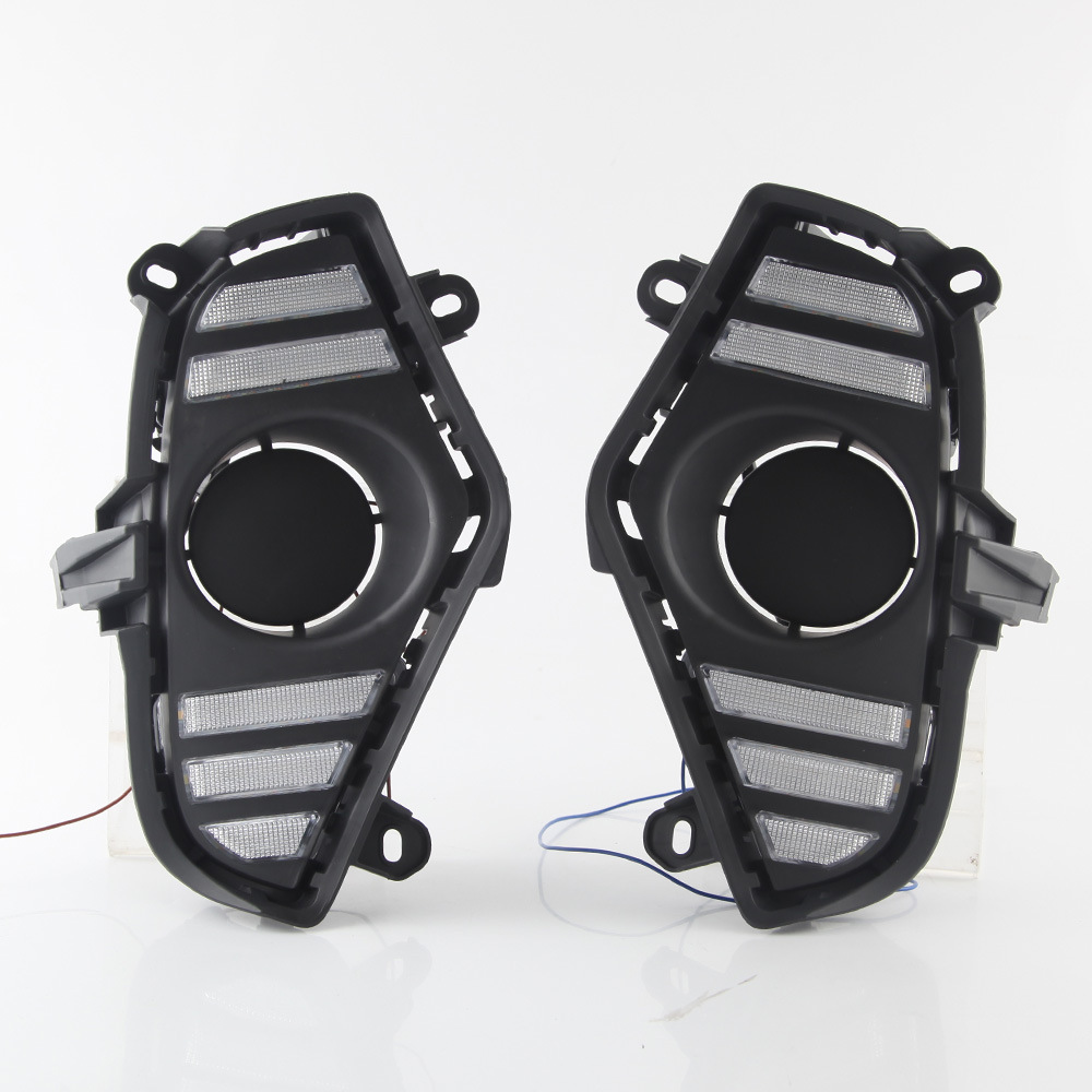 Adecuado para RAV4 luz corriente diurna 20 Toyota rongfang luz corriente diurna RAV-4 luz corriente diurna caballo salvaje 3 colores