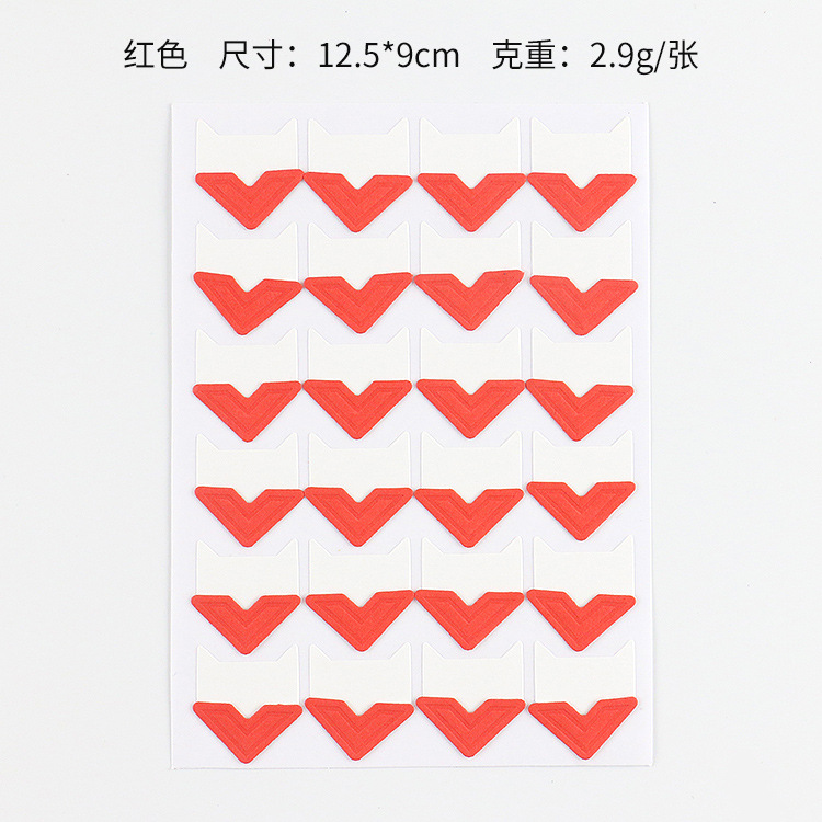 Pegatinas de esquina de álbum DIY retro 14 pegatinas de esquina de papel Kraft de color sólido de tapa dura 24 piezas en pegatinas de esquina de color caramelo hechas a mano