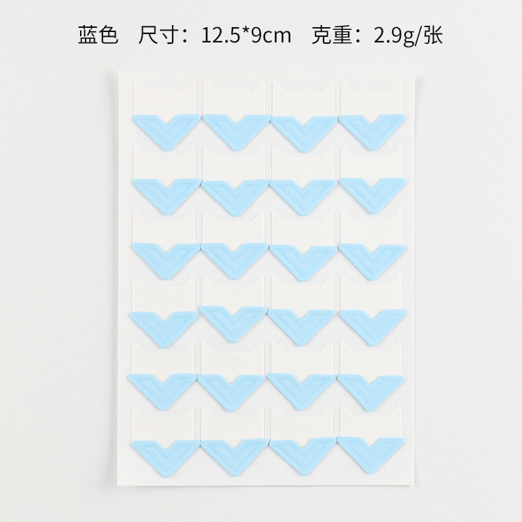 Pegatinas de esquina de álbum DIY retro 14 pegatinas de esquina de papel Kraft de color sólido de tapa dura 24 piezas en pegatinas de esquina de color caramelo hechas a mano