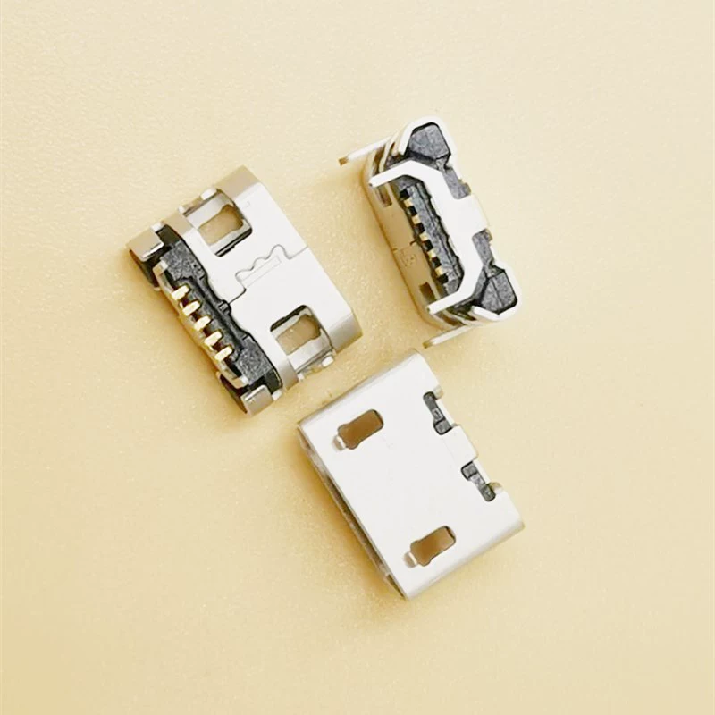 USB разъем материнской платы Micro рупорные 4.85 Mavericks 5P с загнутой боковой плоской четырехножной стойкой без стойки MK5P Mike Mike все медные