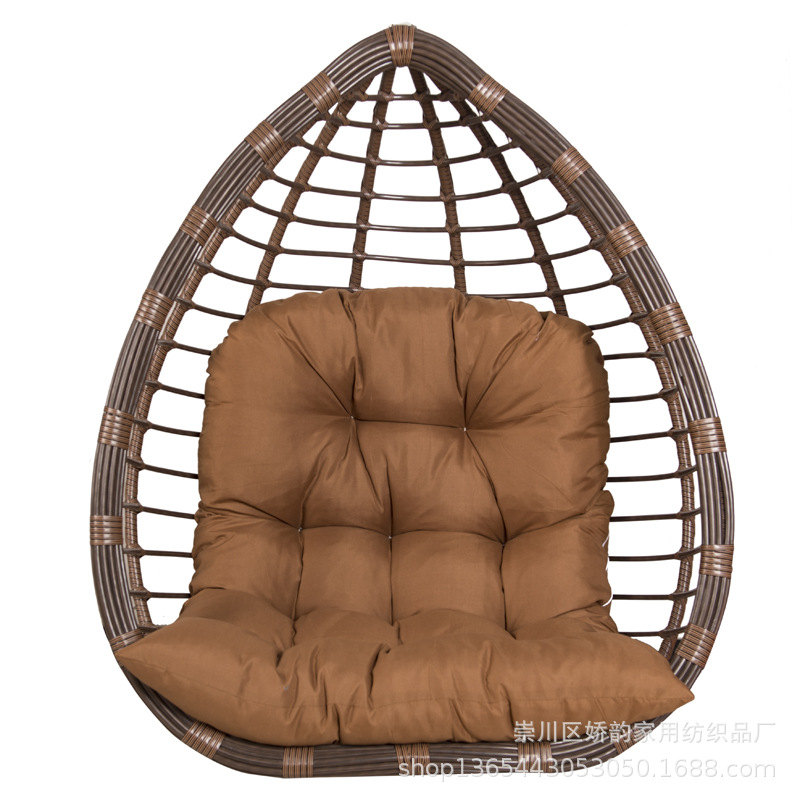 Nido de pájaro radar silla cojín cuna Silla de ratán silla cojín colgante cesta cojín extraíble y lavable cojín colgante silla cojín Amazon
