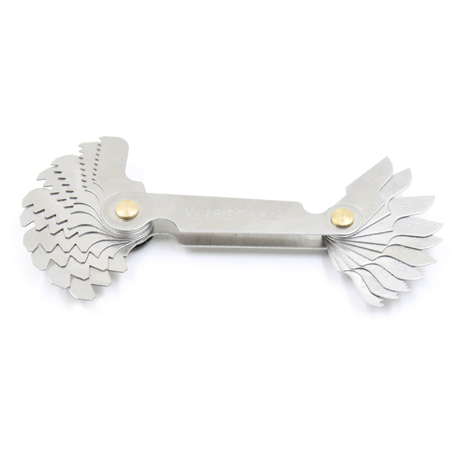 20片 US60°牙规 螺纹样板  4-42 不锈钢材质 出口德国品质