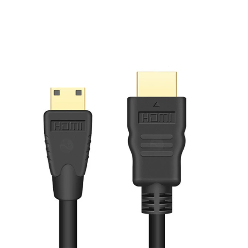 Mini HDMI на HDMI провод планшет компьютер проектор четкая линия HDMI высокое разрешение ТВ соединительная линия 1 метр