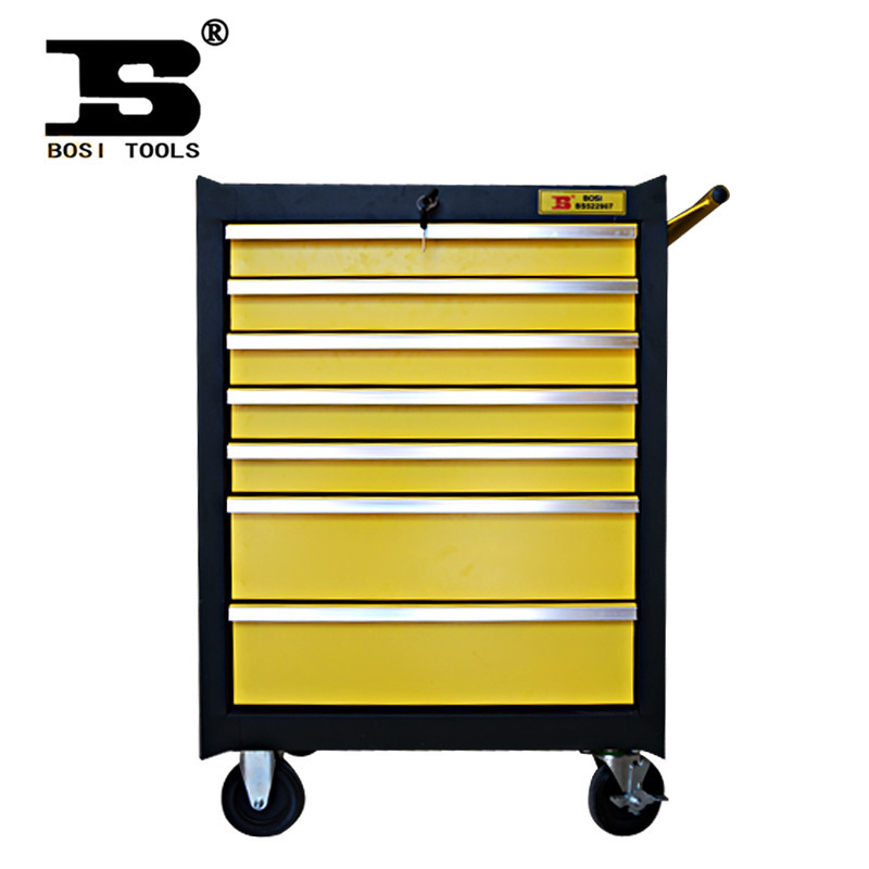 波斯工具 七抽屉工具车 加厚冷轧钢板材料 承重500kg 正品 特价