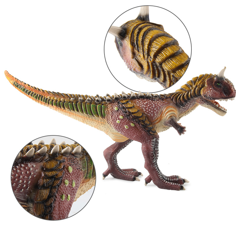 Nuevo Producto Transfronterizo, Modelo de Dinosaurio Jurásico Realista para Niños, Figura de Triceratops y Brontosaurio de Goma Suave Rellena de Algodón