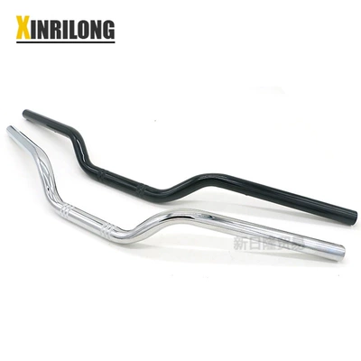 Motorcycle retro 22MM modified steering wheel faucet modified universal handlebar for CG125 steel tube handlebar
