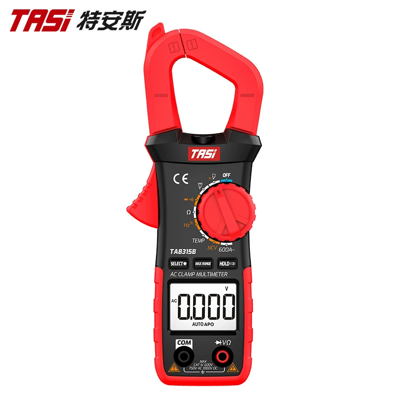 Токоизмерительные клещи TA8315B мультиметр высокоточный цифровой многофункциональный амперметр универсальный измеритель зажимного типа