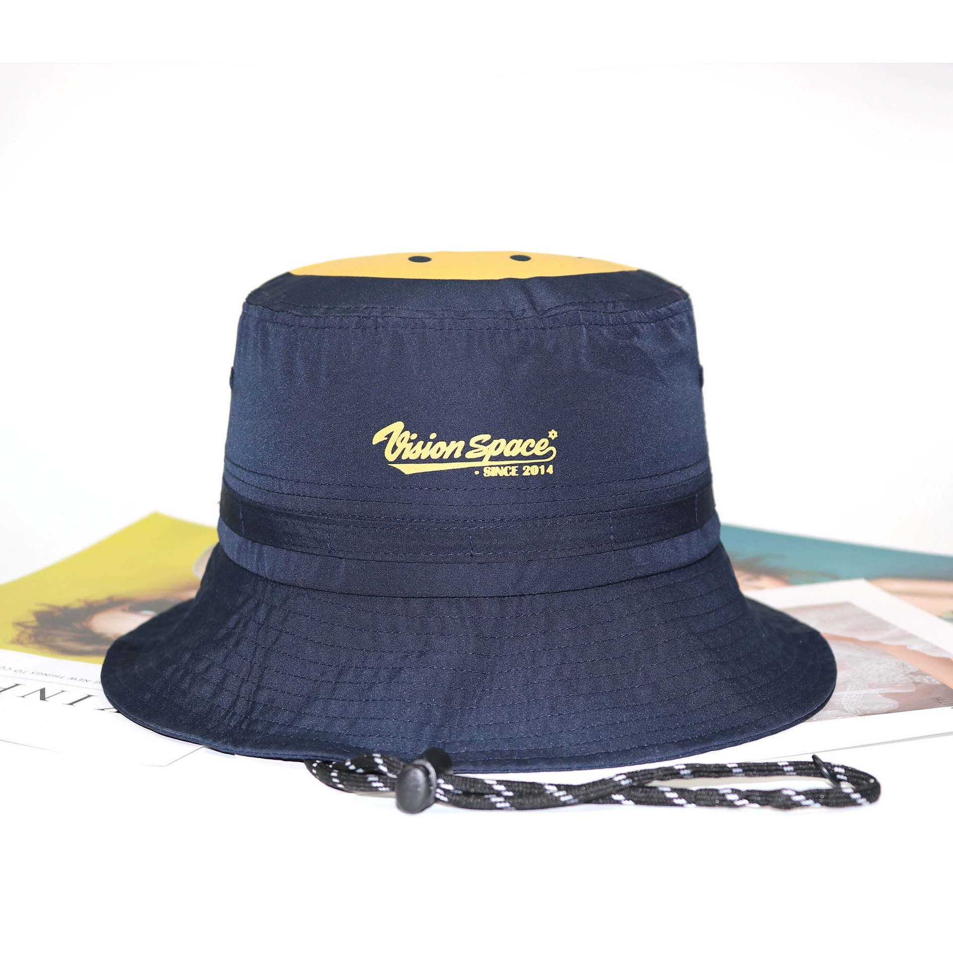 Windproof storage system, summer thin travel sun hat