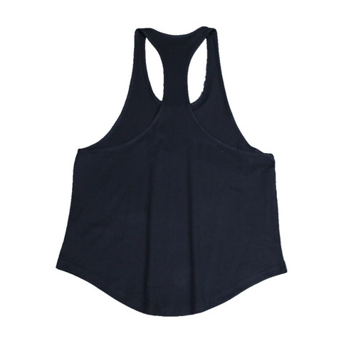 2020 Summer Muscle Exercise Loose Running Training Top Sleeveless Casual Wear Trendy Gym Fitness Quick-Dry Backless Top