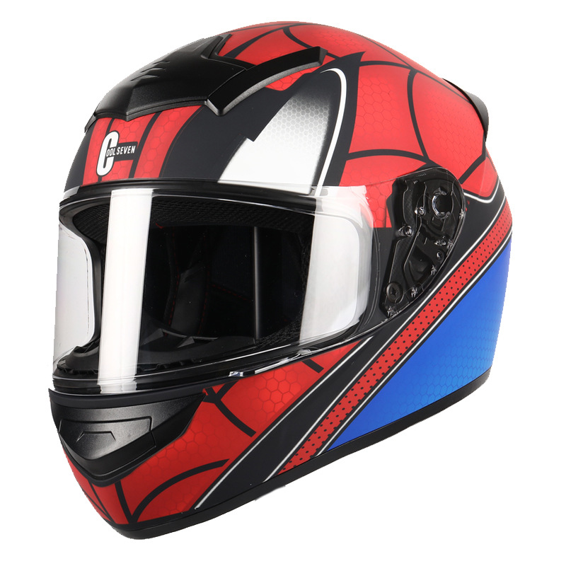 Casco de motocicleta Casco de motocicleta Casco completo para hombres y mujeres Four Seasons Fábrica general Comercio exterior Casco de seguridad DOT Estándar nacional Clase A Certificación 3C