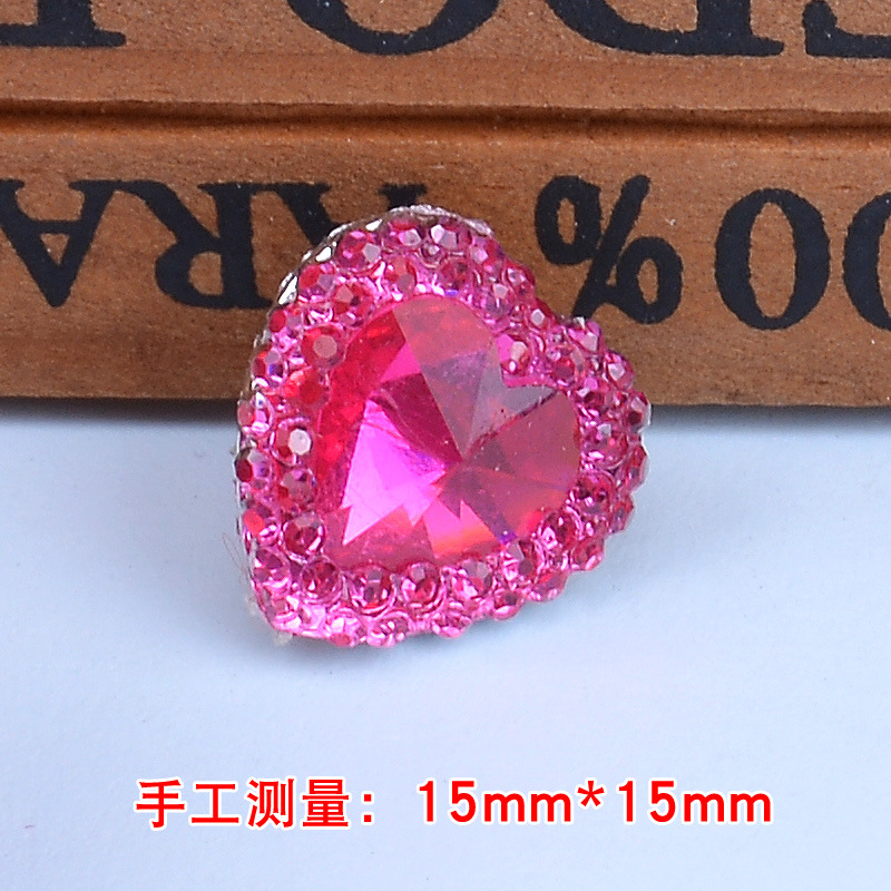 22 Gem Rose Red Love