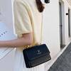 Shoulder bag, fashionable trend one-shoulder bag, chain, 2020, city style, Korean style