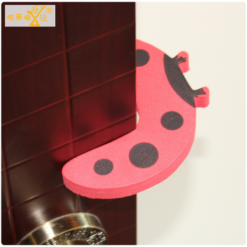 Baby cartoon safety door stop eva door card child safety door clip animal door stop children anti-pinch door card