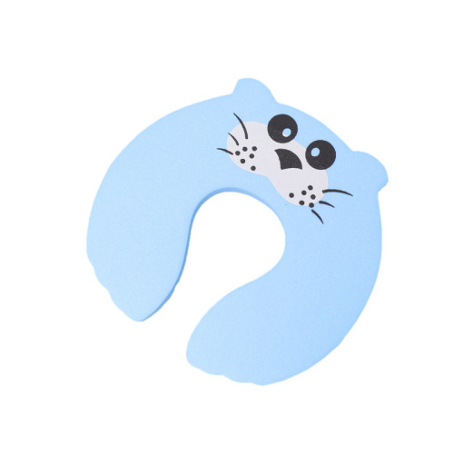 Baby cartoon safety door stop eva door card child safety door clip animal door stop children anti-pinch door card