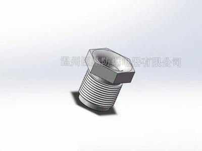 Mine explosion -proof horn pressing tightly nuts board -type horn -mouth stoppage Blockbound blocked explosion -proof sealing ring