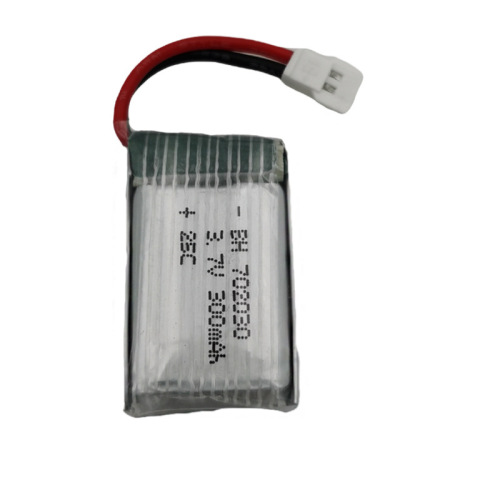 3.7V 300mAH lithium battery Youdi remote control drone accessories 702030 model aircraft battery factory direct supply